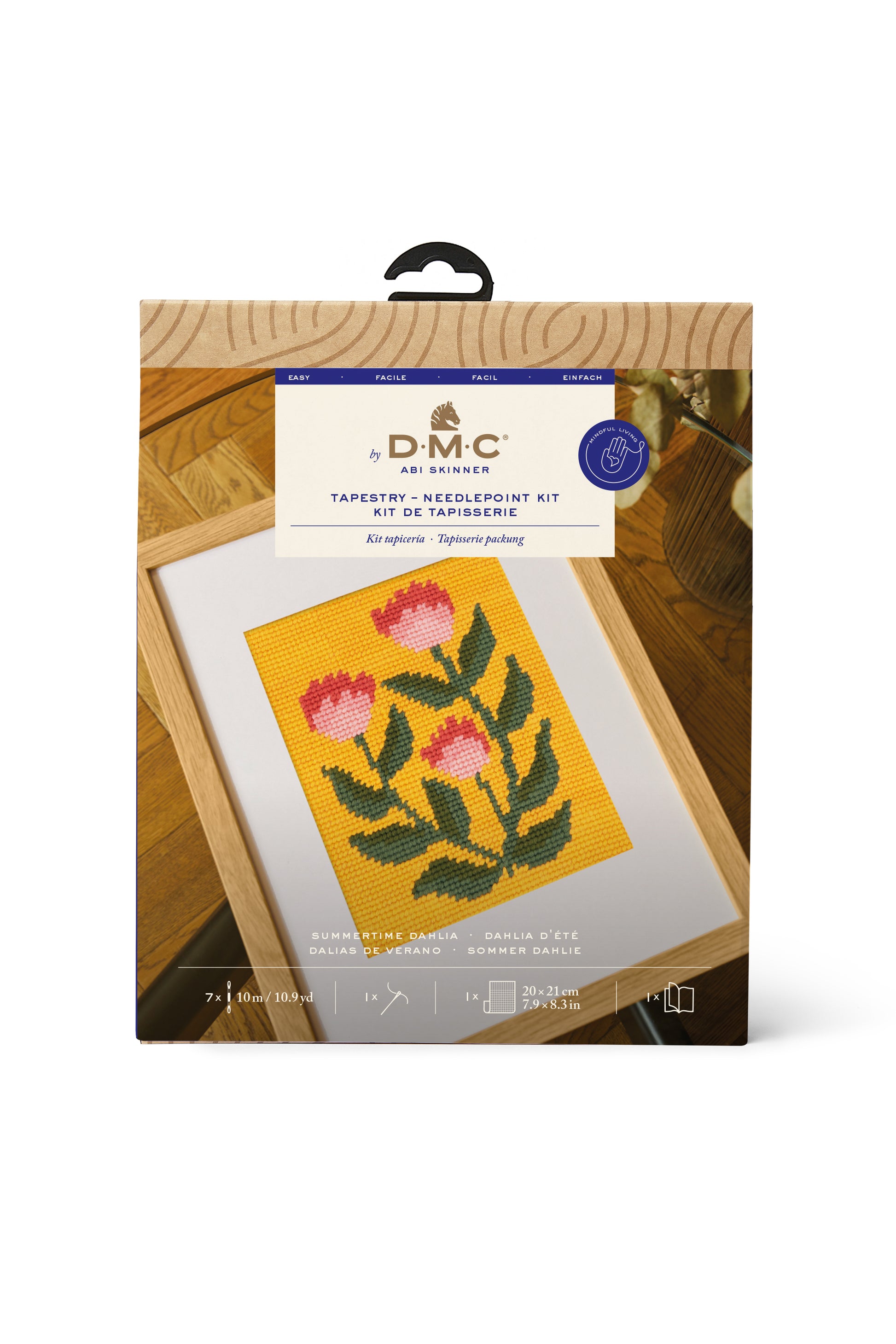 DMC KIT TAPISSERIE - DAHLIA D'ETE