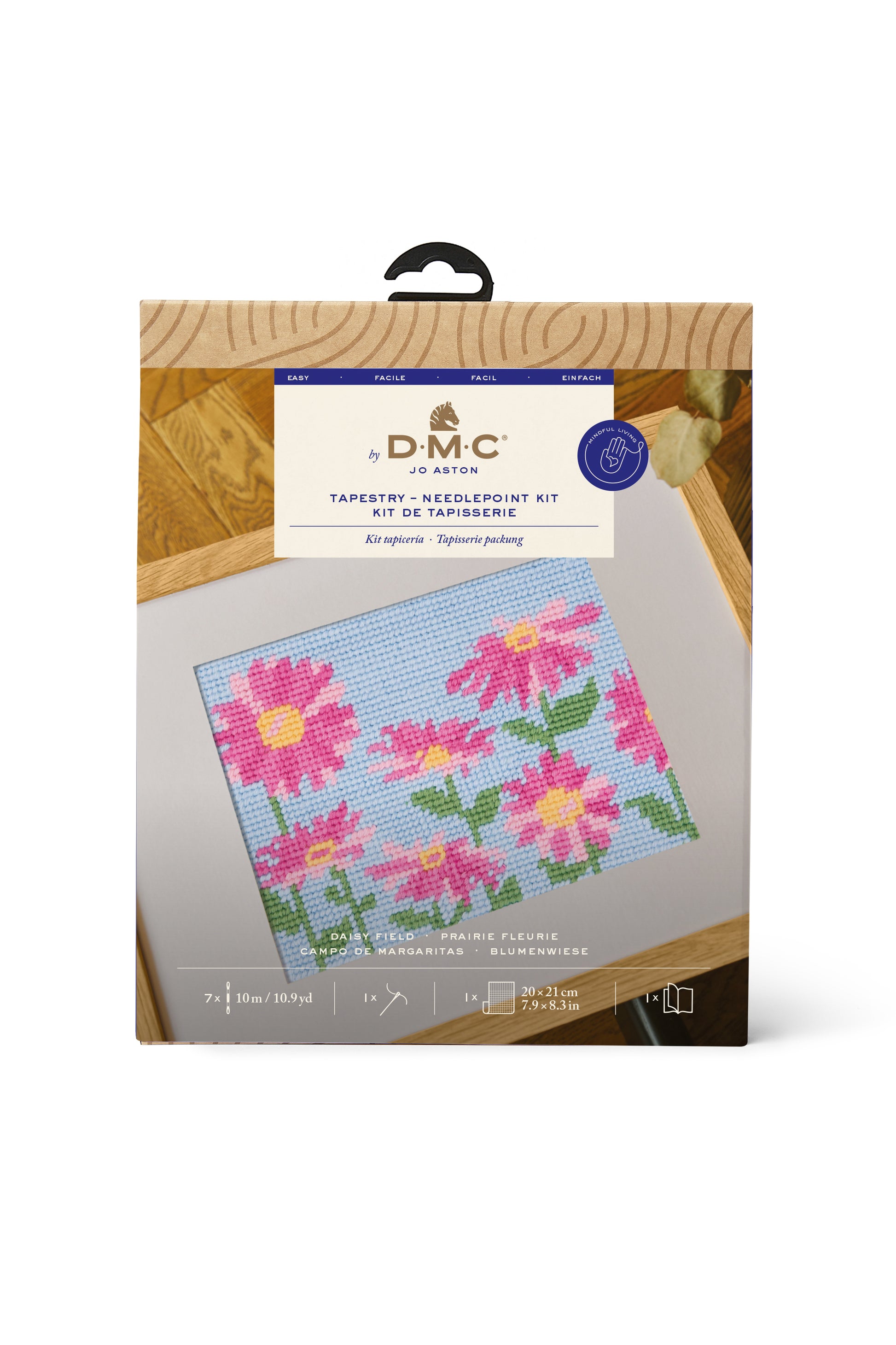 DMC KIT TAPISSERIE - PRAIRIE FLEURIE