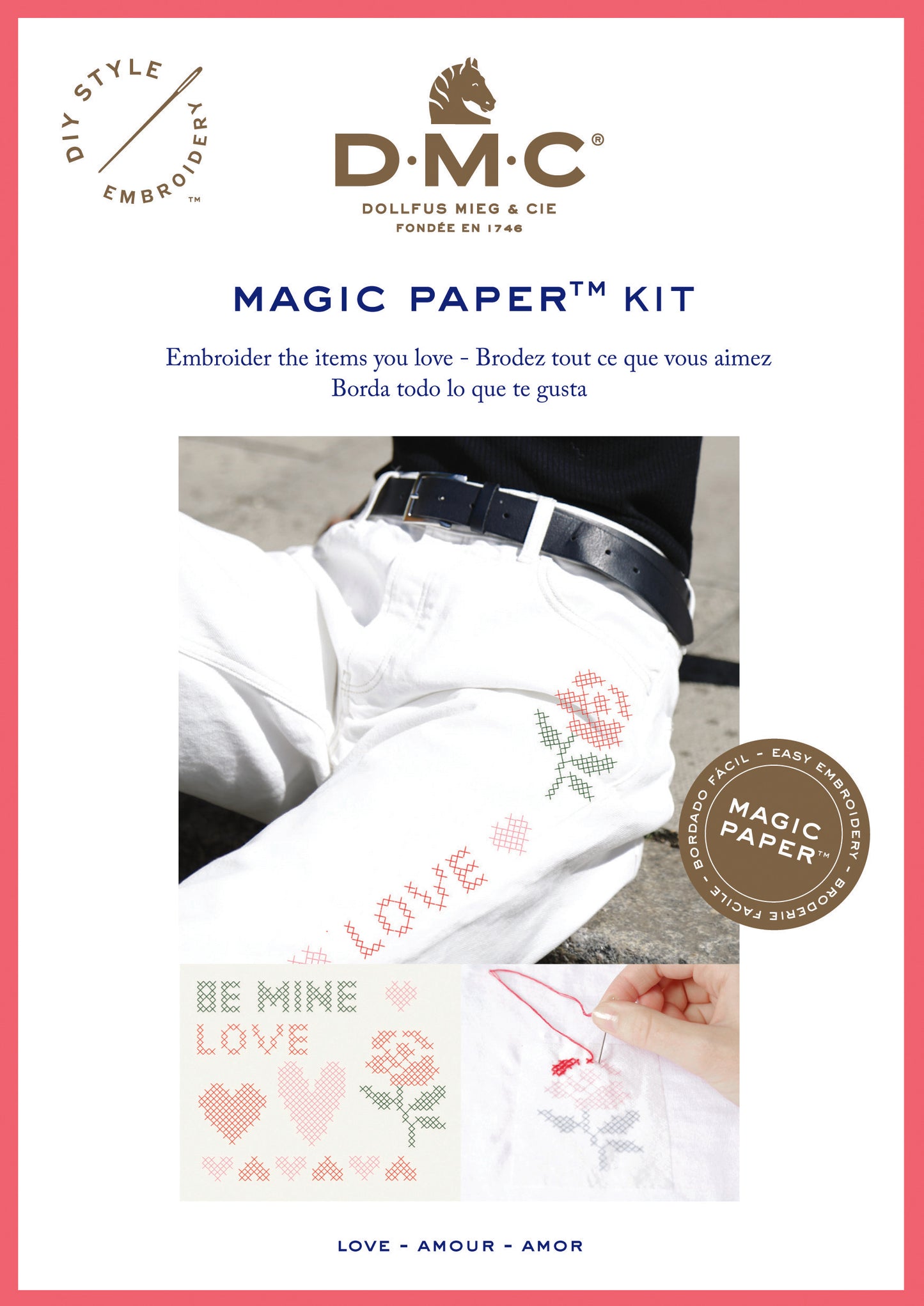 DMC Love Kit Cross Stitch Coll