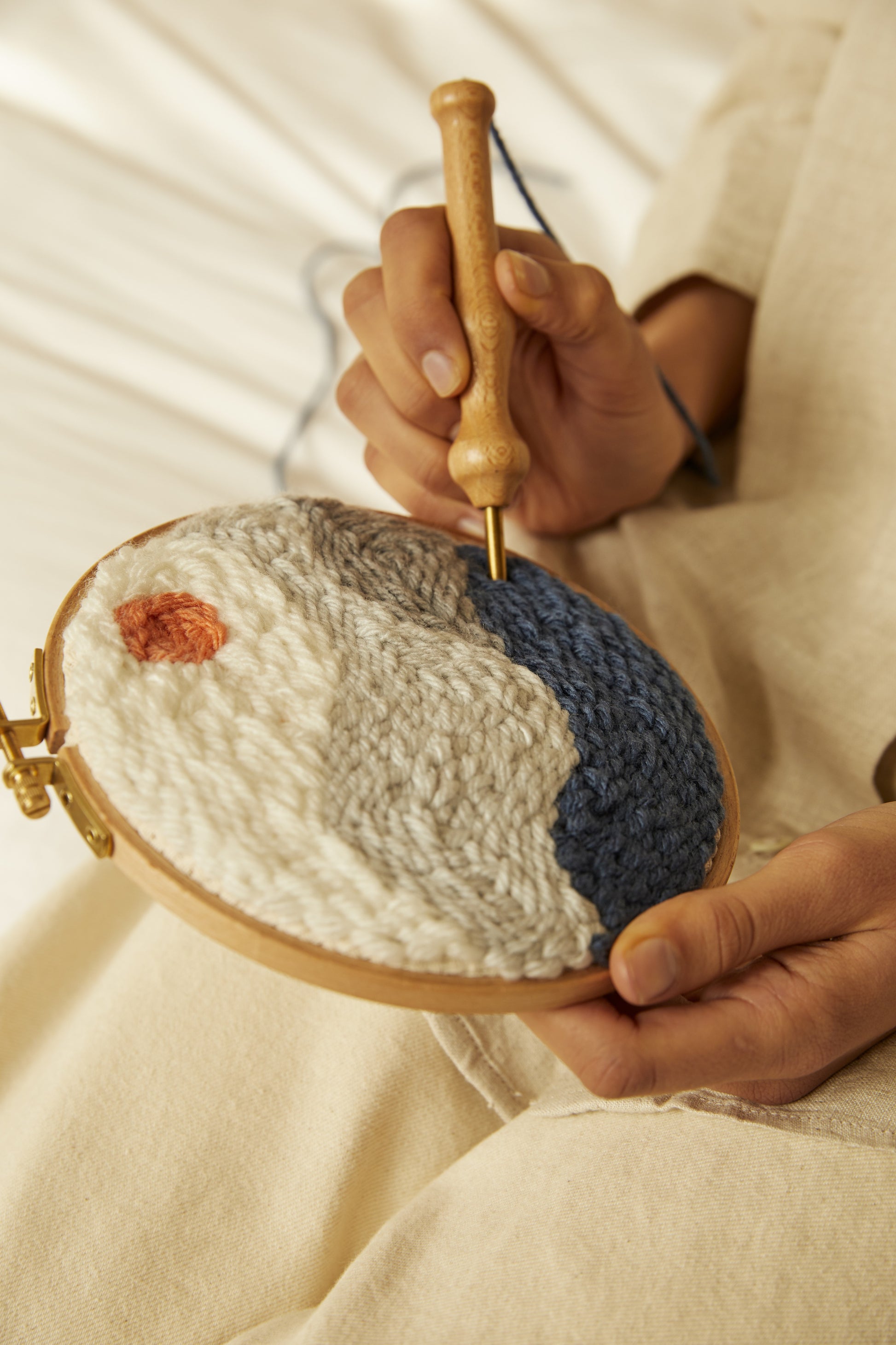 DMC The Mountain Meditation Punch Needle Kit