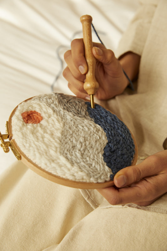 DMC The Mountain Meditation Punch Needle Kit