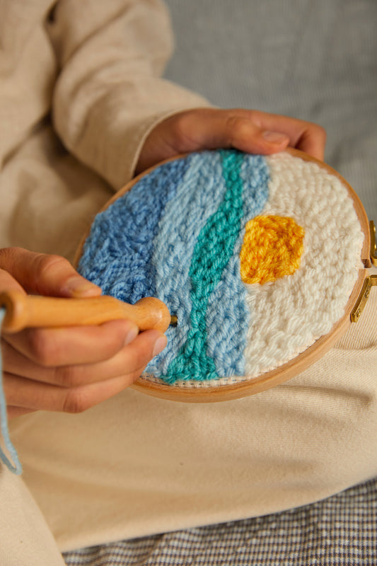 DMC The Ocean Meditation Punch Needle Kit