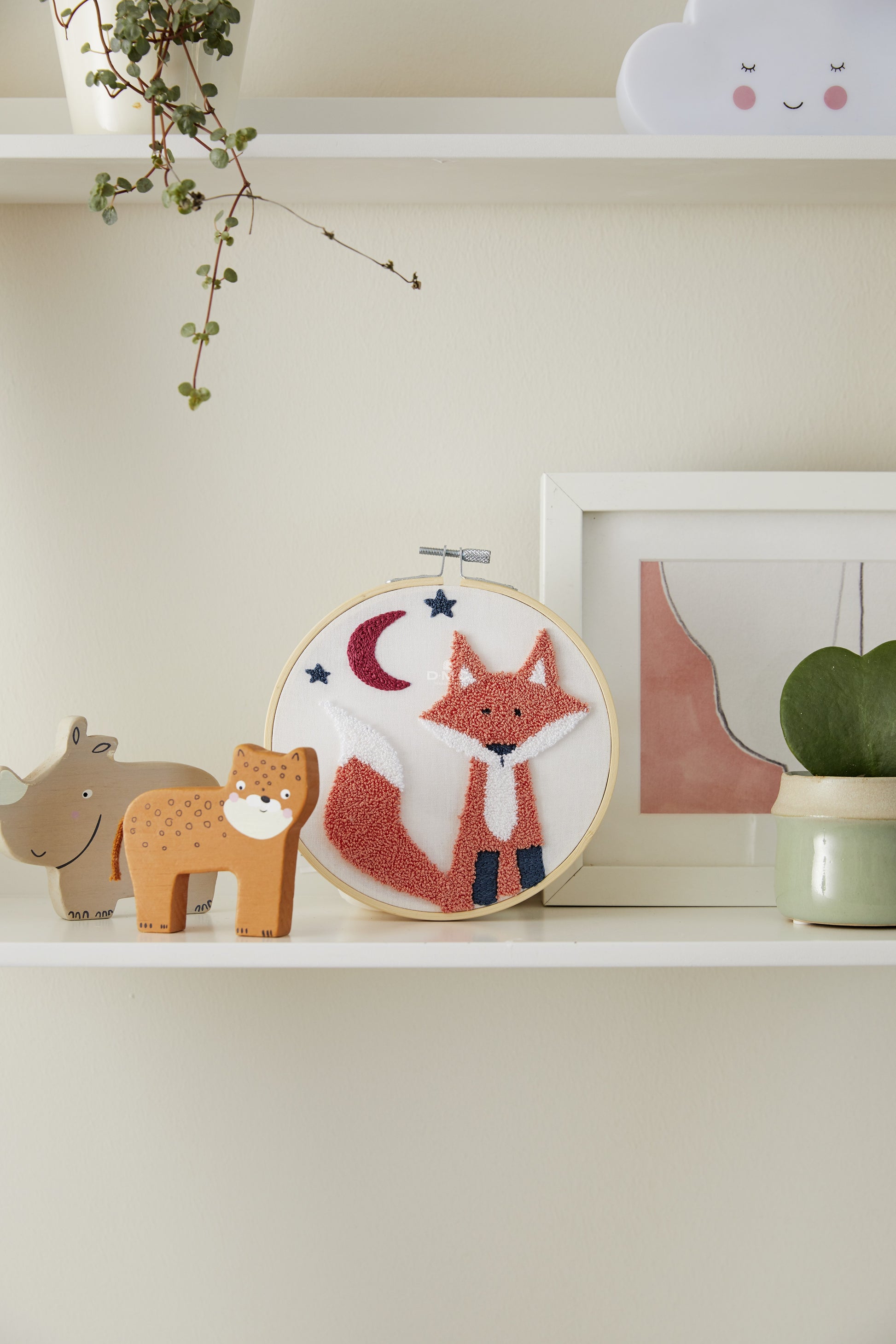 DMC Flossie Fox Punch Needle Kit
