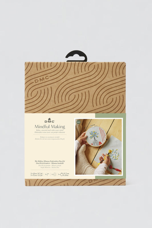 DMC The Mellow Mimosa Embroidery Duo Kit