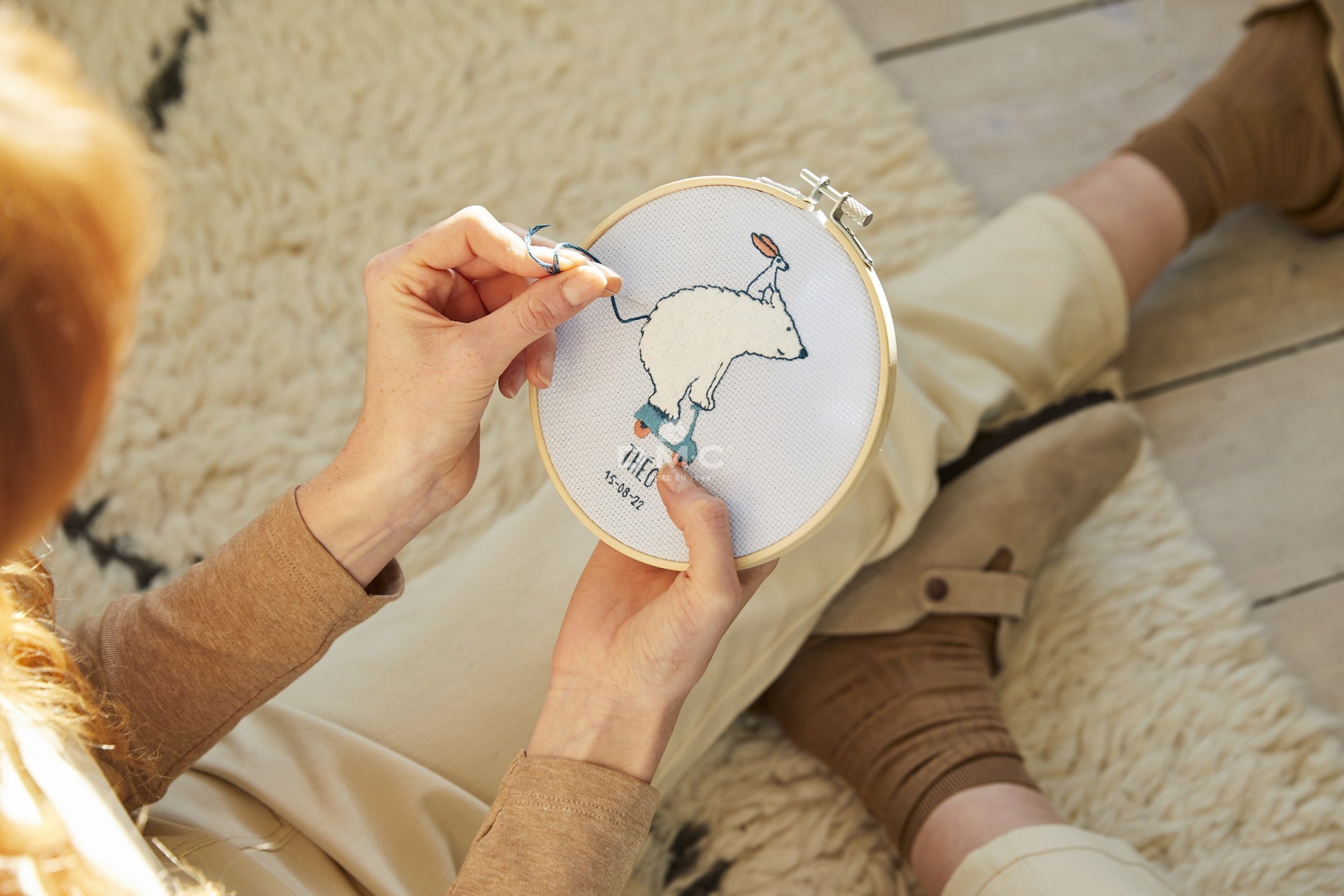 DMC Polar Scoot Embroidery Kit