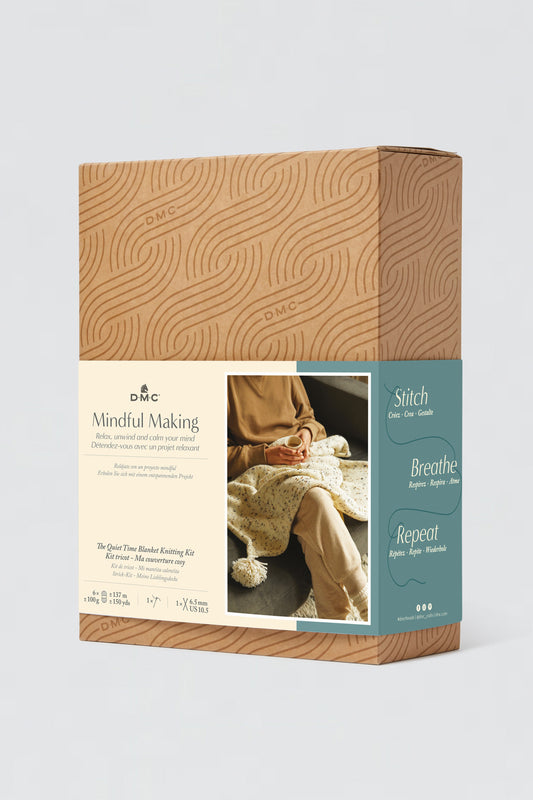DMC The Quiet Time Blanket Knitting Kit