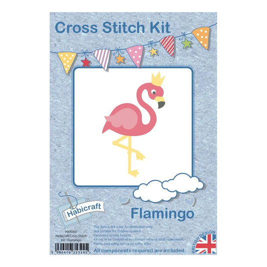 Flamingo cross stitch