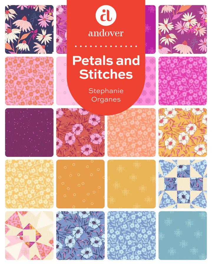 Andover Petals and Stitches Double Scoop