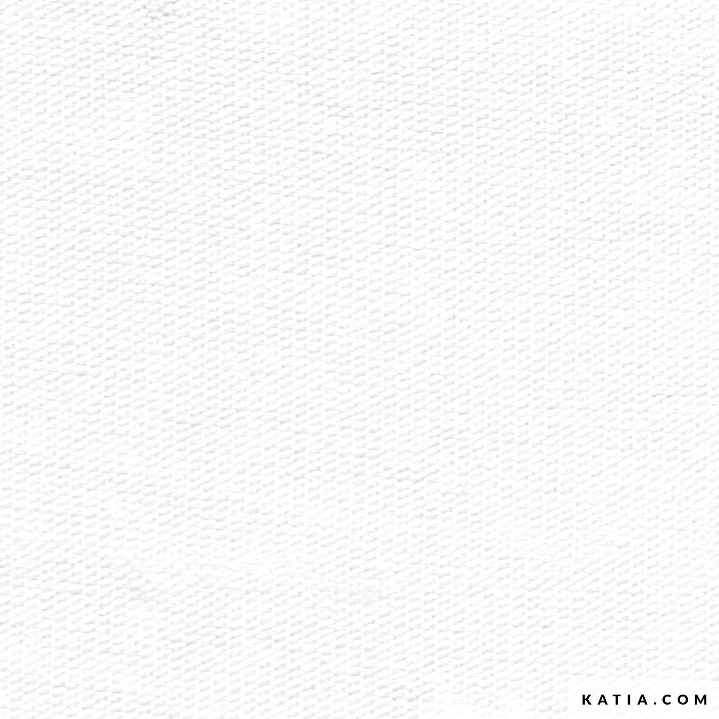 Katia Jersey Solid Colors - Optical White (Half Metre)