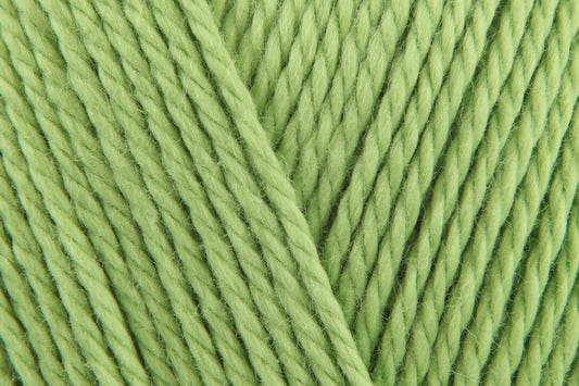 King Cole yarn in lime, cotton blend