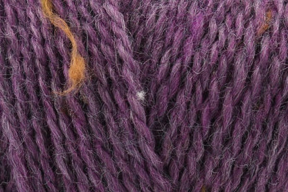 King Cole yarn in plum - close up detail