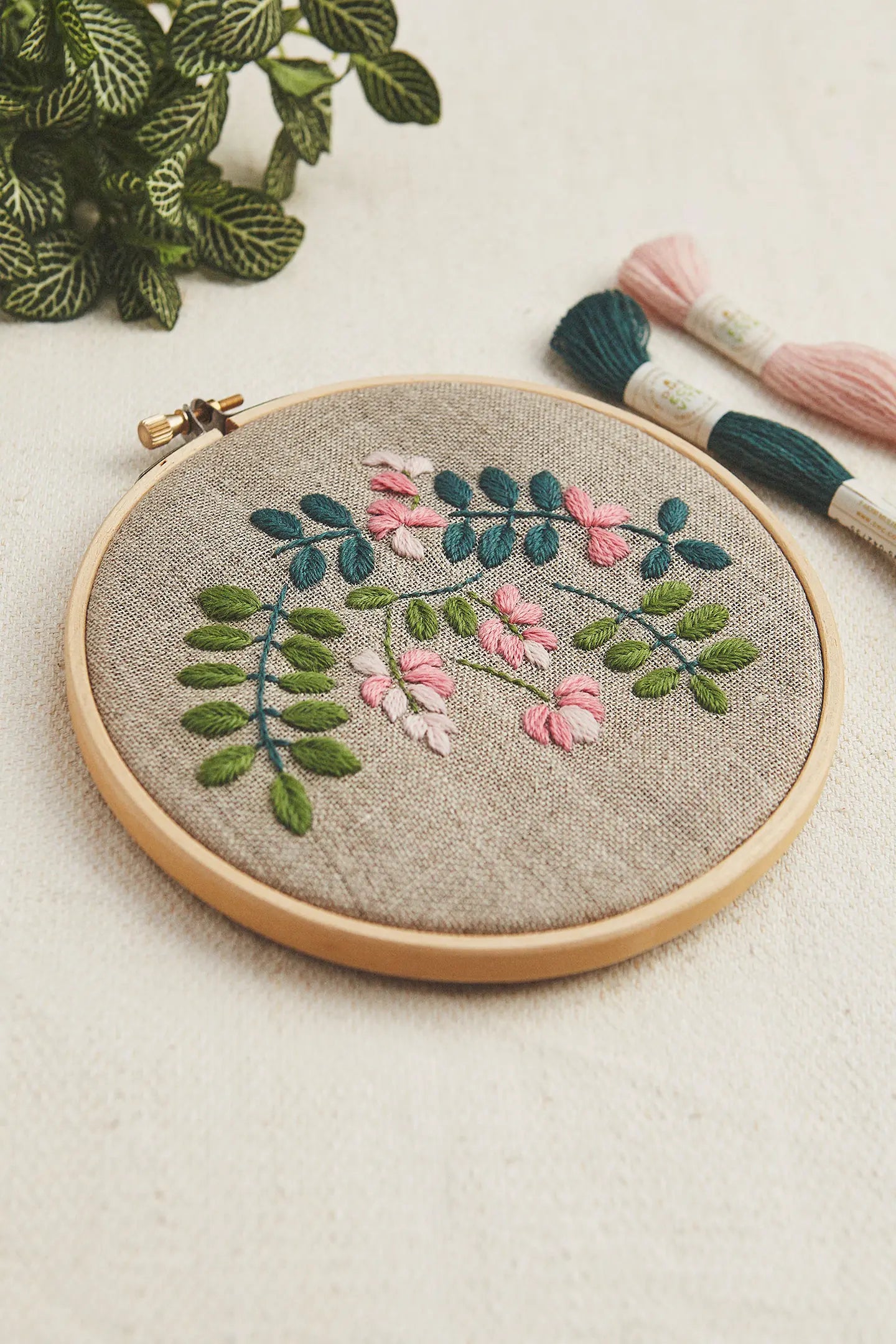 Indigo Embroidery Kit