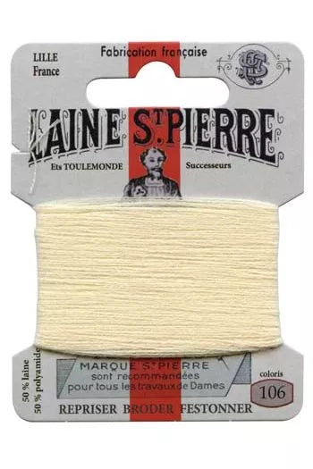 Laine Saint-Pierre embroidery thread shade 106 Ceruse