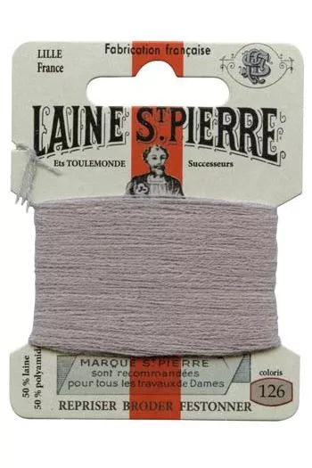 Laine Saint-Pierre embroidery thread shade 126 Dust