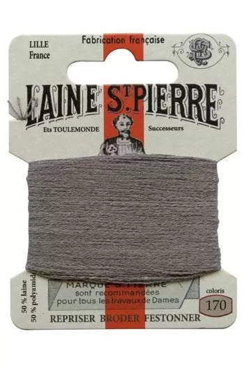 Laine Saint-Pierre embroidery thread shade 170 Ash