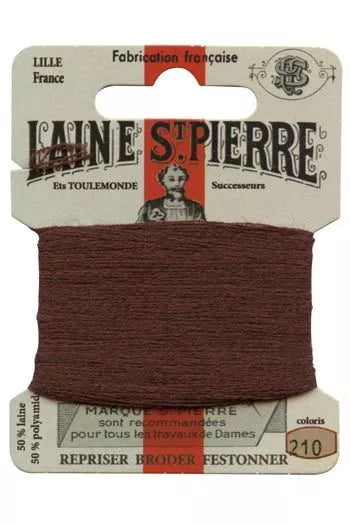 Laine Saint-Pierre embroidery thread shade 210 Otter