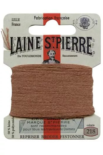 Laine Saint-Pierre embroidery thread shade 218 Buff