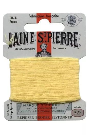 Laine Saint-Pierre embroidery thread shade 327 Canary