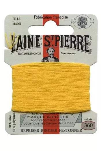 Laine Saint-Pierre embroidery thread shade 360 Gold
