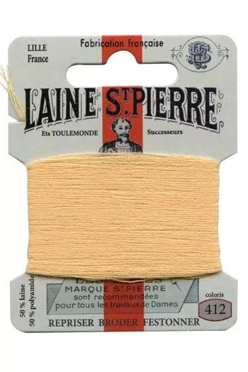 Laine Saint-Pierre embroidery thread shade 412 Banana