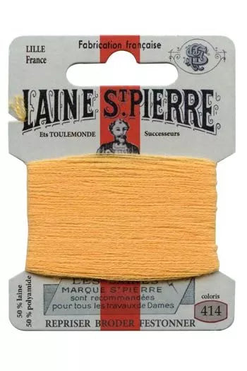 Laine Saint-Pierre embroidery thread shade 414 Saffron