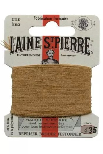 Laine Saint-Pierre embroidery thread shade 435 Hazelnut