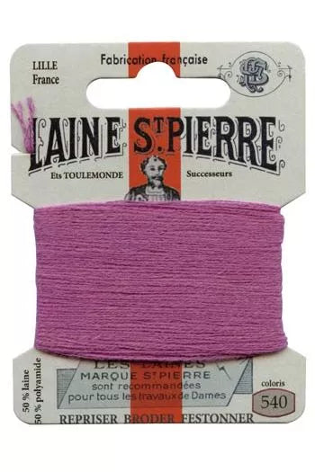 Laine Saint-Pierre embroidery thread shade 540 Violet
