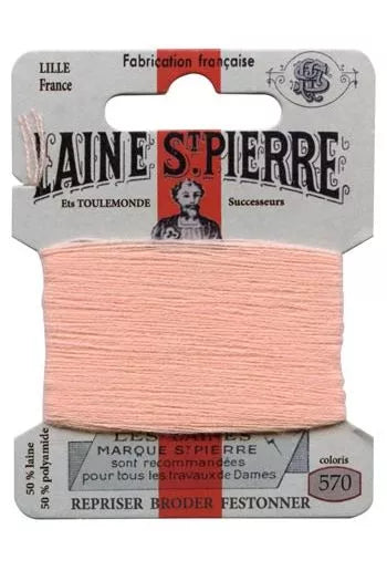 Laine Saint-Pierre embroidery thread shade 570 Salmon