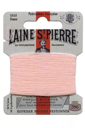 Laine Saint-Pierre embroidery thread shade 586 Pink