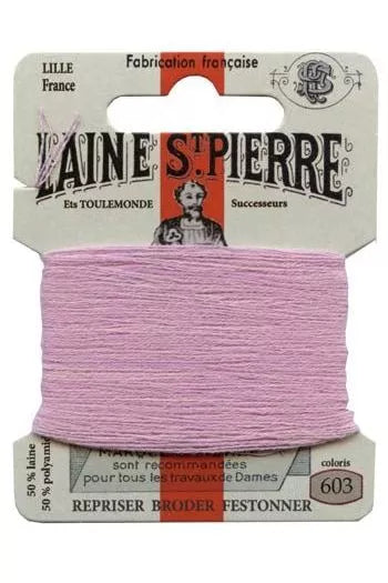 Laine Saint-Pierre embroidery thread shade 603 Cyclamen