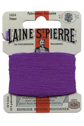 Laine Saint-Pierre embroidery thread shade 626 Sloe