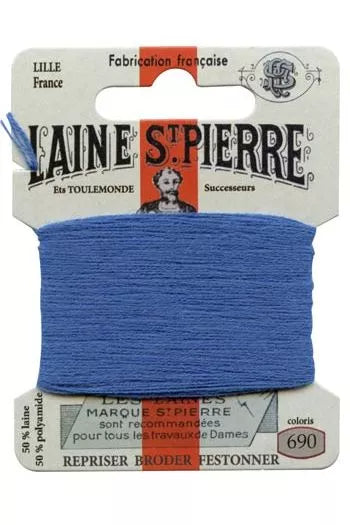 Laine Saint-Pierre embroidery thread shade 690 Lavender