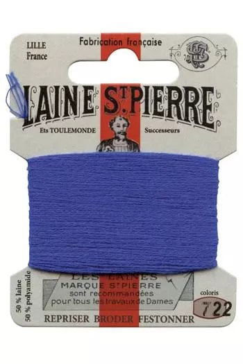 Laine Saint-Pierre embroidery thread shade 722 Gentian