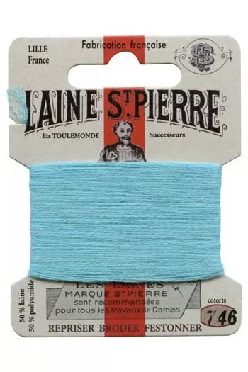 Laine Saint-Pierre embroidery thread shade 746 Turquoise