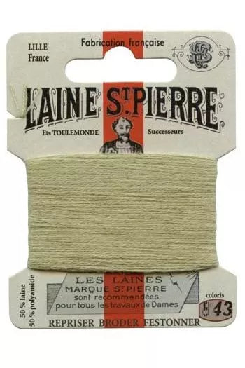 Laine Saint-Pierre embroidery thread shade 843 Lime Tree