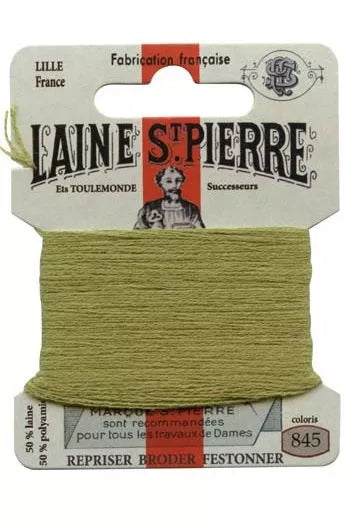 Laine Saint-Pierre embroidery thread shade 845 Fern