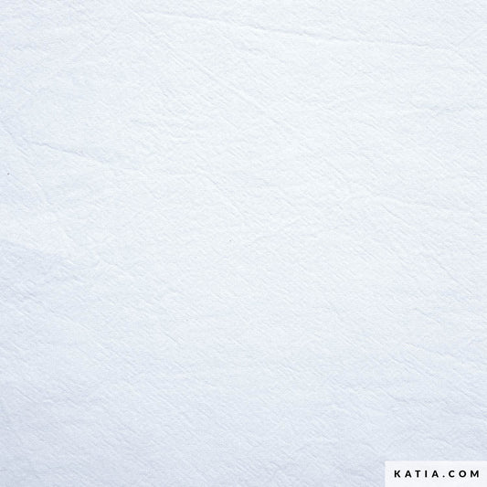 Katia Rustic Cotton Solid - Optic White (Half Metre)
