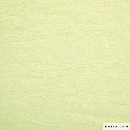 Katia Rustic Cotton Solid - Lime (Half Metre)