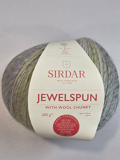 Sirdar yarn, wool blend - close up detail