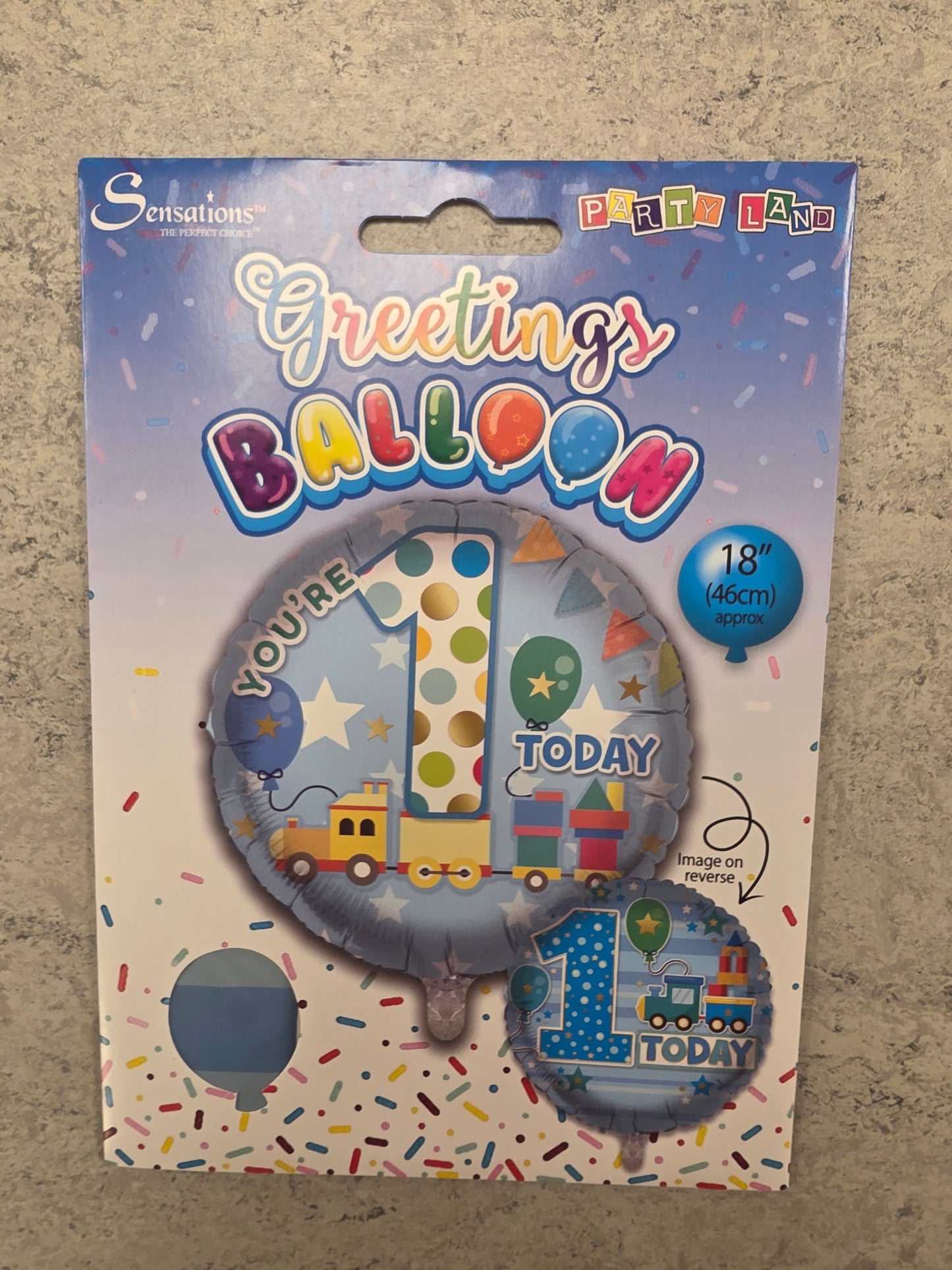 Sensations Train "1" Balloon