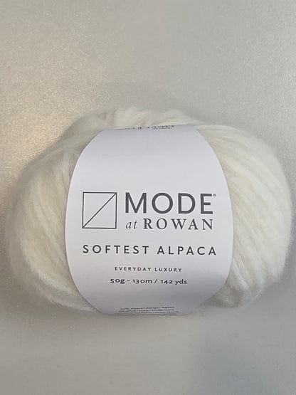 Rowan yarn, alpaca blend - close up detail
