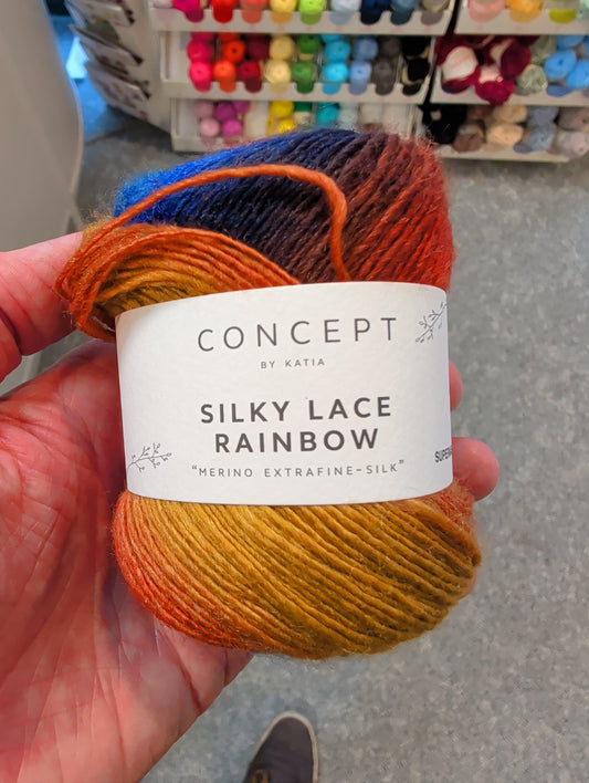 Katia Silky Lace Rainbow - 300