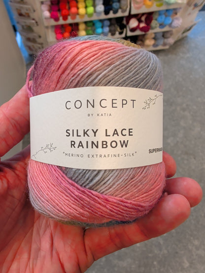 Katia Silky Lace Rainbow - 303