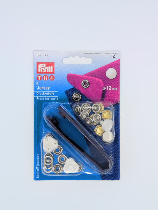 12mm Non-Sew Fastener - close up detail