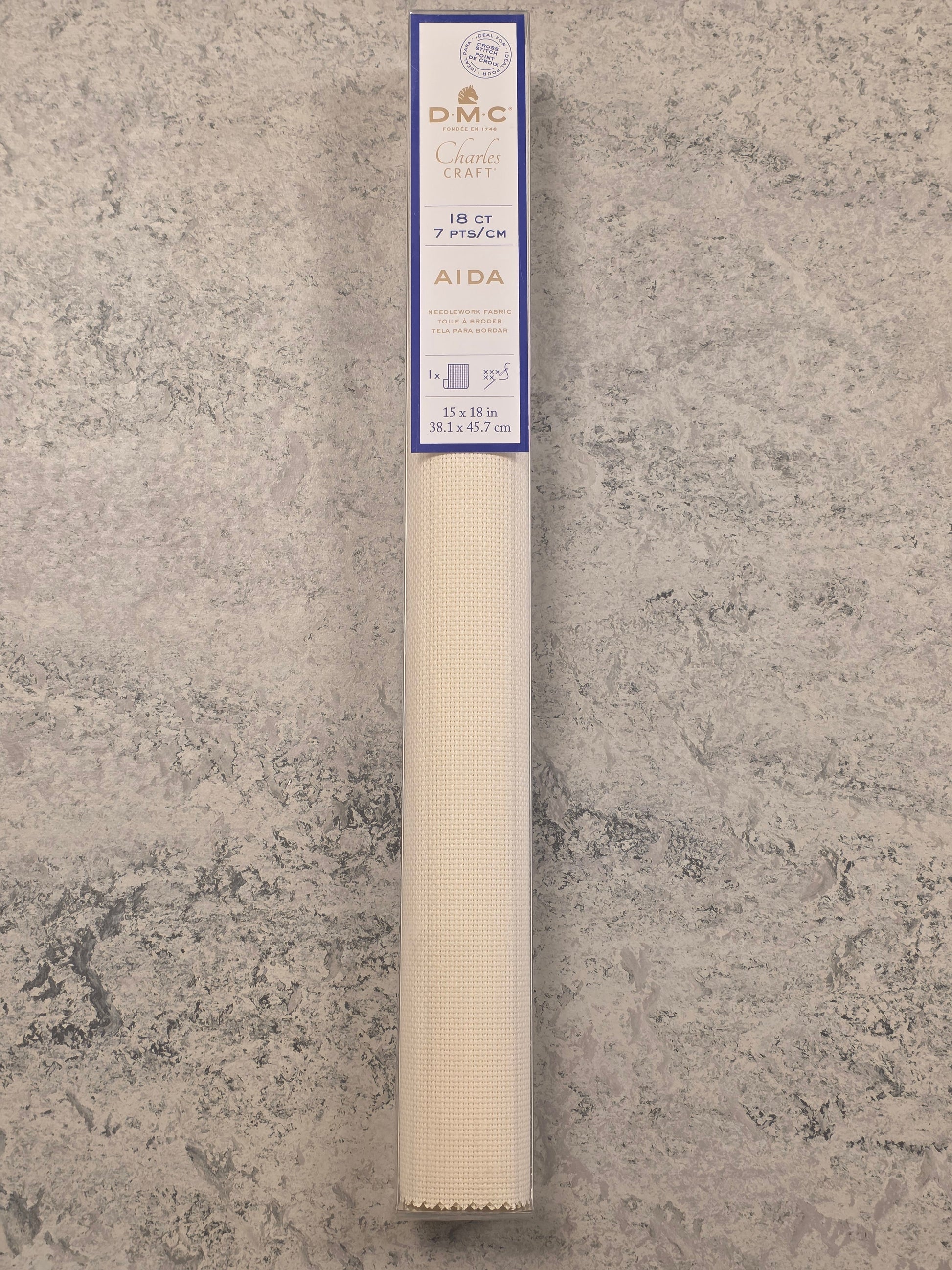 D.M.C Aida 18ct. - Ecru