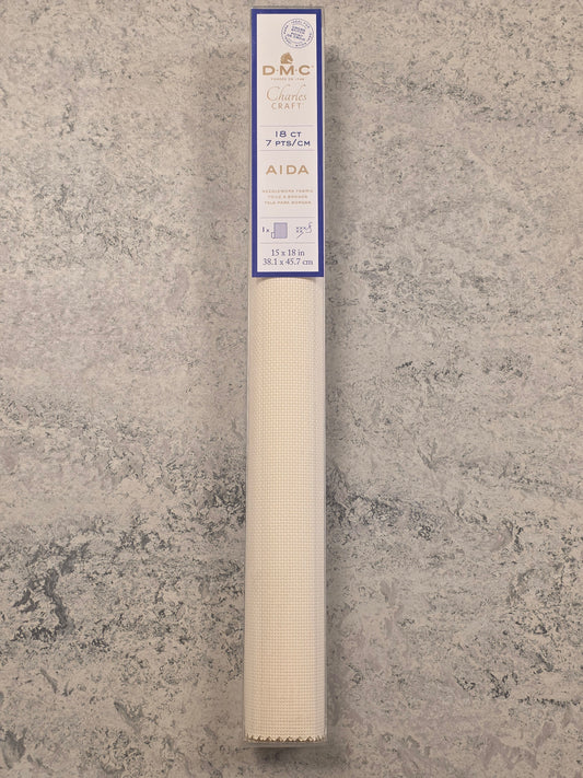 D.M.C Aida 18ct. - Ecru