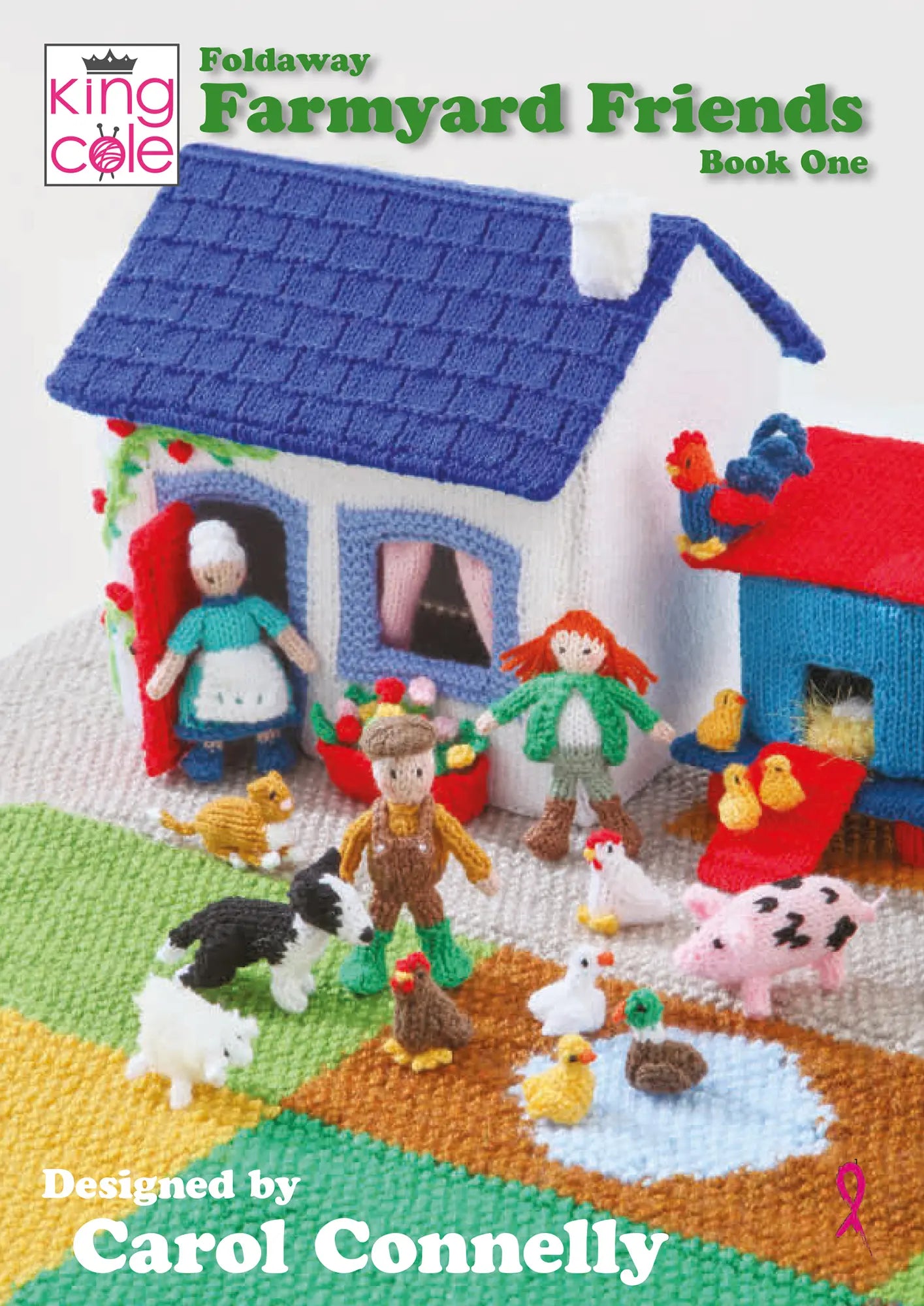 King Cole Foldaway Farmyard Friends - Book 1