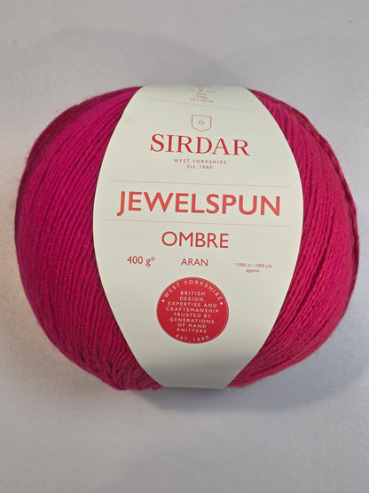 Sirdar yarn in crimson