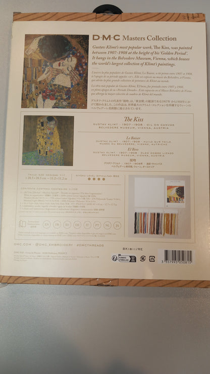 DMC Gustav Klimt - The Kiss (includes Etoile - close up detail