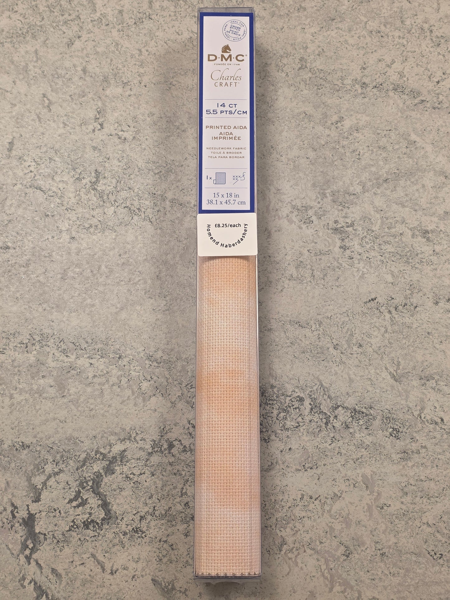 D.M.C Printed Aida 14ct. - 3855